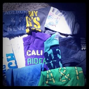 Boys Abercrombie Kids Shirt Lot